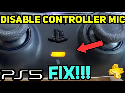 PS5 DISABLE CONTROLLER MIC EASY NEW!