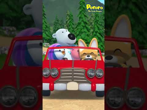 Vroom Vroom Vroom🎵 | Car Song #pororo #shorts #kidssong