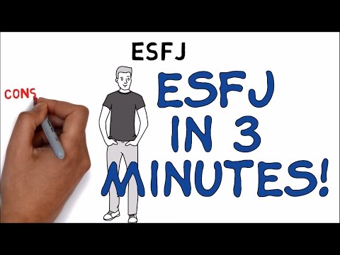 ESFJ - THE PROVIDER MBTI The Myers & Briggs 16 Personality Types (Personality Test) ANIMATION