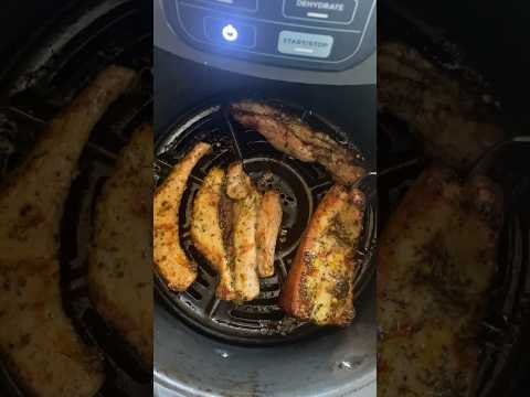 Cooking Pork Belly Slices in air fryer!