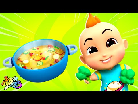 Vegetable Song - Eat Healthy, Nursery Rhymes And Baby Songs by Boom Buddies