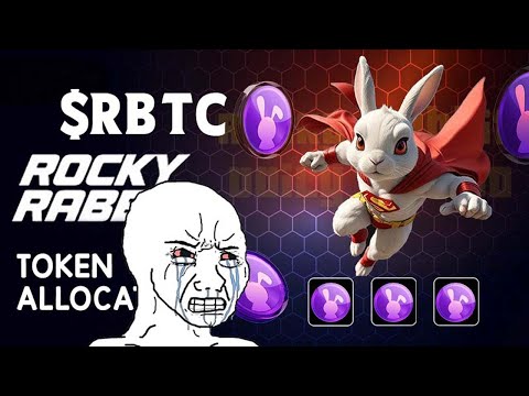 [PENTING] Alokasi Token $RBTC Airdrop Rocky Rabbit | BKD tutorials Airdrop Withdrawal