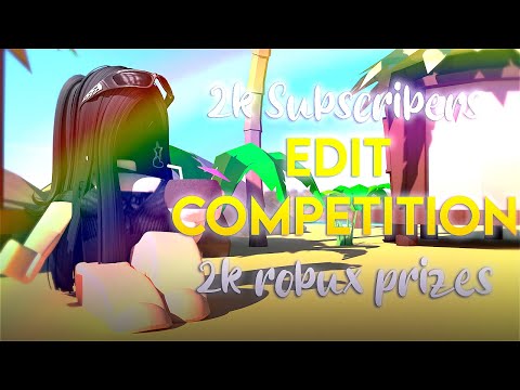 [OPEN + EXTENDED END DATE SEPT 12] 2K Subs Edit Comp (2K Robux Prizes🤑) (READ PINNED COMMENT & DESC)