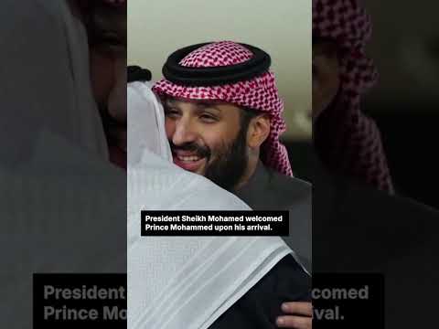 Saudi Crown Prince visits UAE ahead of National Day