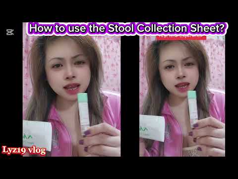 HOW TO USE THE STOOL COLLECTION SHEET?