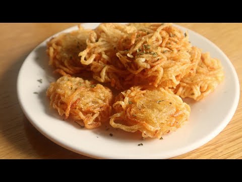 Just grate potatoes | Easy Potato Recipe ! Crispy and Delicious ! Potato Pancake ! Potato Snacks