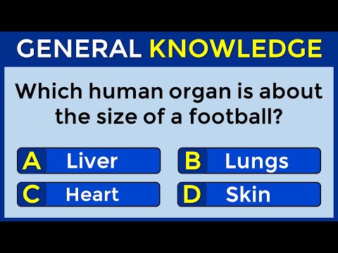 How Good Is Your General Knowledge? Take This 25-question Quiz To Find Out! #challenge 91