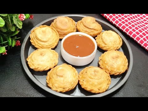 New Style Potato Snacks! Its So Delicious! Crispy Potato Samosa! Samosa Recipe! Potato Recipes