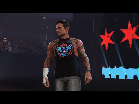 WWE 2K24 CM PUNK & JOHN CENA VS. ROMAN REIGNS & SETH ROLLINS ELIMINATION TAG TEAM MATCH!