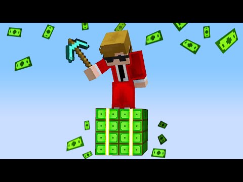 Minecraft, But It's One Millionaire Block...