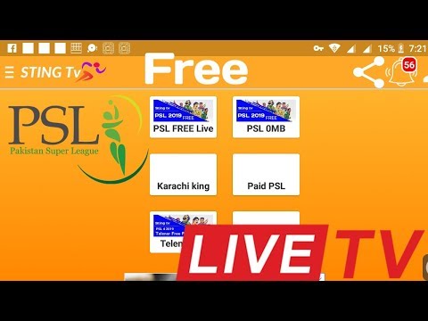 Psl live streaming today || Islamabad vs Peshawar  live Streaming on sting tv free on jazz