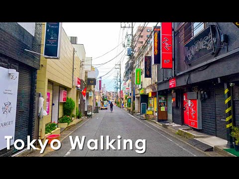 Japan, Tokyo, a city where Japan and America blend together: Walking around Fussa Station 4K