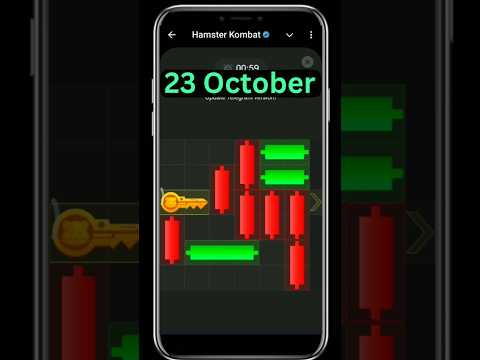 Hamster Kombat Mini Game Puzzle 24 October Today