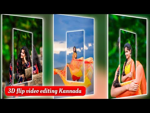 ☝☝3D flip WhatsApp status video editing||alight motion video editing Kannada🤗🤗