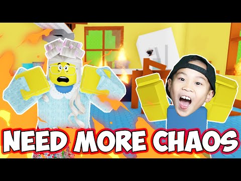 Roblox Need More Chaos! Kaven Tries to Skip School!