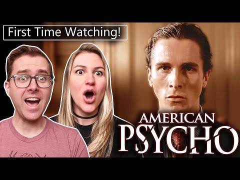 American Psycho | First Time Watching! | Movie REACTION!