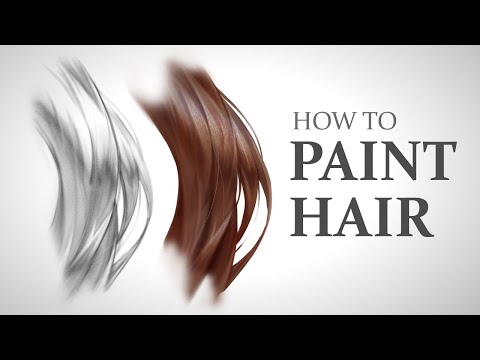 How To Paint Hair