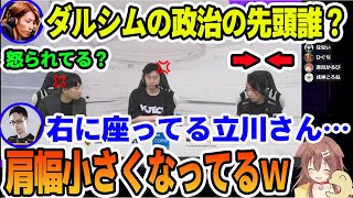 【CRカップ】ダルシムの活躍に実況席から政治を働いてる疑惑の立川に、心理状態の観察とアテレコをしていくかZooの子チーム【戌神ころね　赤見かるび　釈迦　ドンピシャ　かずのこ】