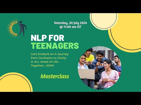 NLP for Teenagers | Batch 2 | Masterclass