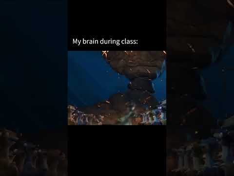 my brain during class