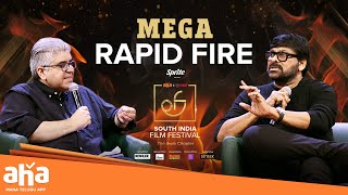 #MegastarChiranjeevi Birthday Special 😍🥰 | Rapid fire with Chiranjeevi | #Exclusive | #RajeevMasand