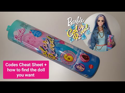 Barbie Color Reveal Mermaids (Deep Sea) – Review, Rebody & Restyle… plus codes cheat sheet^^