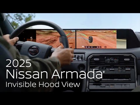 All-New 2025 Nissan Armada® SUV | Invisible Hood View