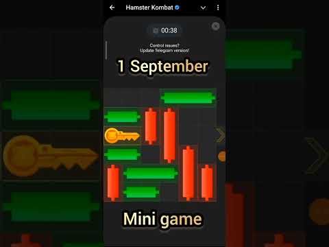 1 September  hamster kombat mini game puzzle || puzzle Hamster || today puzzle hamster