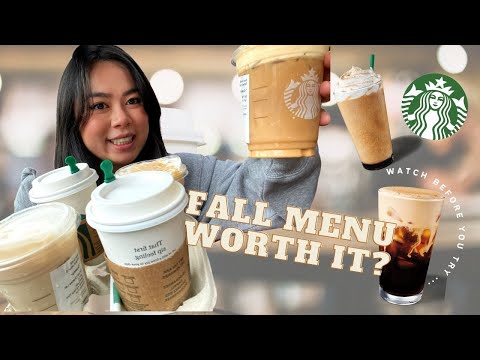 Tiffy Vlogs #6 -TRYING NEW STARBUCKS FALL DRINKS! | Secret Menu, Taste Test, Fall 2021