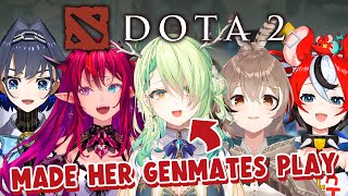 【DOTA 2】 I made my genmates play Dota 2 with me