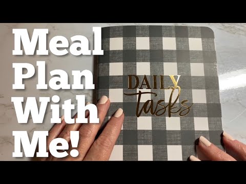 Meal Plan With Me - Weekly Meals & Grocery List for June 1-7, 2020