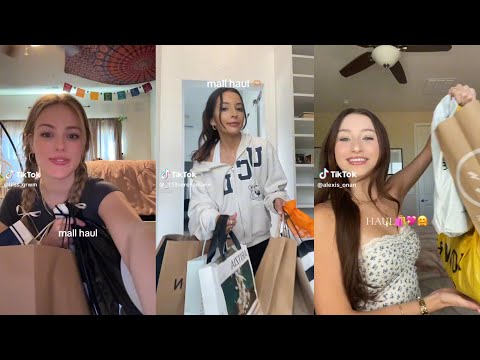 Mall haul - TikTok compilation 🛍️😋