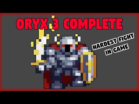 RotMG: FULL ORYX 3 FIGHT COMPLETE! ON BARD!