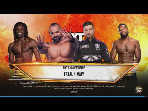 NXT Heatwave '24: Page v Je'Von v Trick v Spears NXT Championship