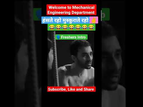 Mechanical department 🤣 Senior vs Junior meeting . #raghavcomedy  #FunnyVideo #short.