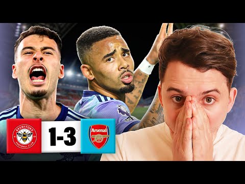 Arsenal DESTROY Brentford! Martinelli & Jesus Incredible! Arsenal 3-1 Brentford