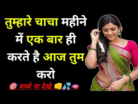 चाचा चाची की अनोखी कहानी l Manohar Kahaniyan | EmotionalHindi Story | Moral Hindi Story | #lovestory