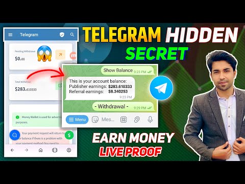 How to Earn money from Telegram PROOF🔥 | Telegram Bot: EARN MONEY EASILY | telegram bots earn money