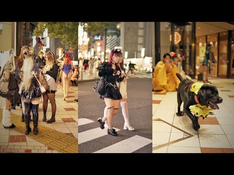 渋谷 ハロウィン / Halloween Night walk in Shibuya, Tokyo, Relaxing Lo-Fi Hip Hop  (October 31, 2024)