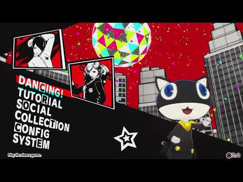 Persona 5: Dancing in Starlight Menu Dances