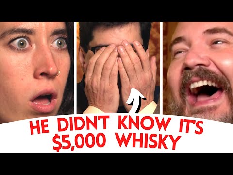 Blind $5,000 Whisky Taste Test w/ The World's FANCIEST Man