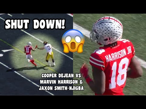 Cooper Dejean Vs Marvin Harrison Jr & Jaxon Smith-Njigba 🔥 2024 NFL Draft (WR Vs CB)