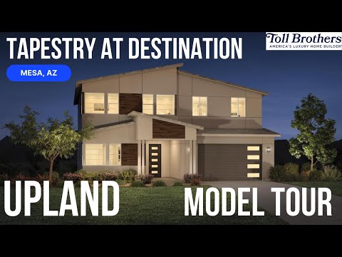 Toll Brothers Arizona | Tapestry At Destination | Upland Model Tour #tollbrothers