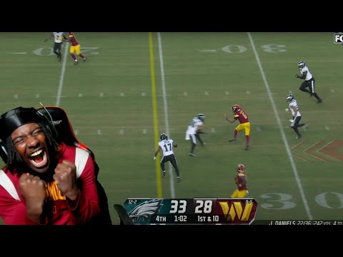 WHAT NOW!?! 10-5!!! "Philadelphia Eagles vs Washington Commanders | Week 16" REACTION!