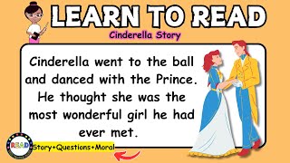 Cinderella Story| Learn To Read| Reading Practice Kids #readingpractice  #readingforgrade1