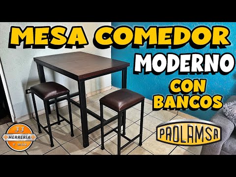 DESCUBRE como HACER tu propio COMEDOR MODERNO  -  JJ HERRERIA Y MAS