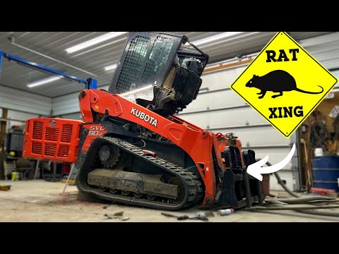 RAT HOTEL! - Trashed Skid Loader by VERMIN