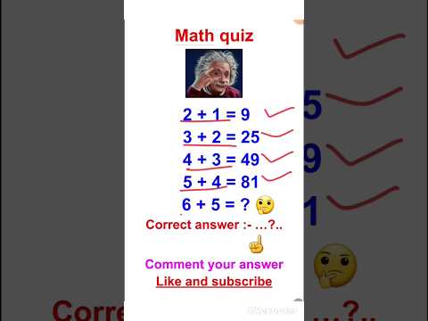 Math quiz 🤔🔥 #shorts #mathsquiz #trendingshorts