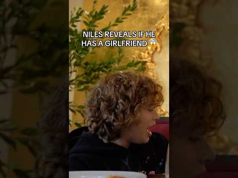 NILES REVEALS IF HE HAS A GIRLFRIEND 😱 #viralvideo