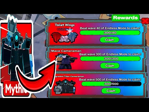 HOW TO FAST GET THIS IN NEW ENDLESS MODE! Toilet Tower Defense Update Xo Plays Roblox Funny Momments